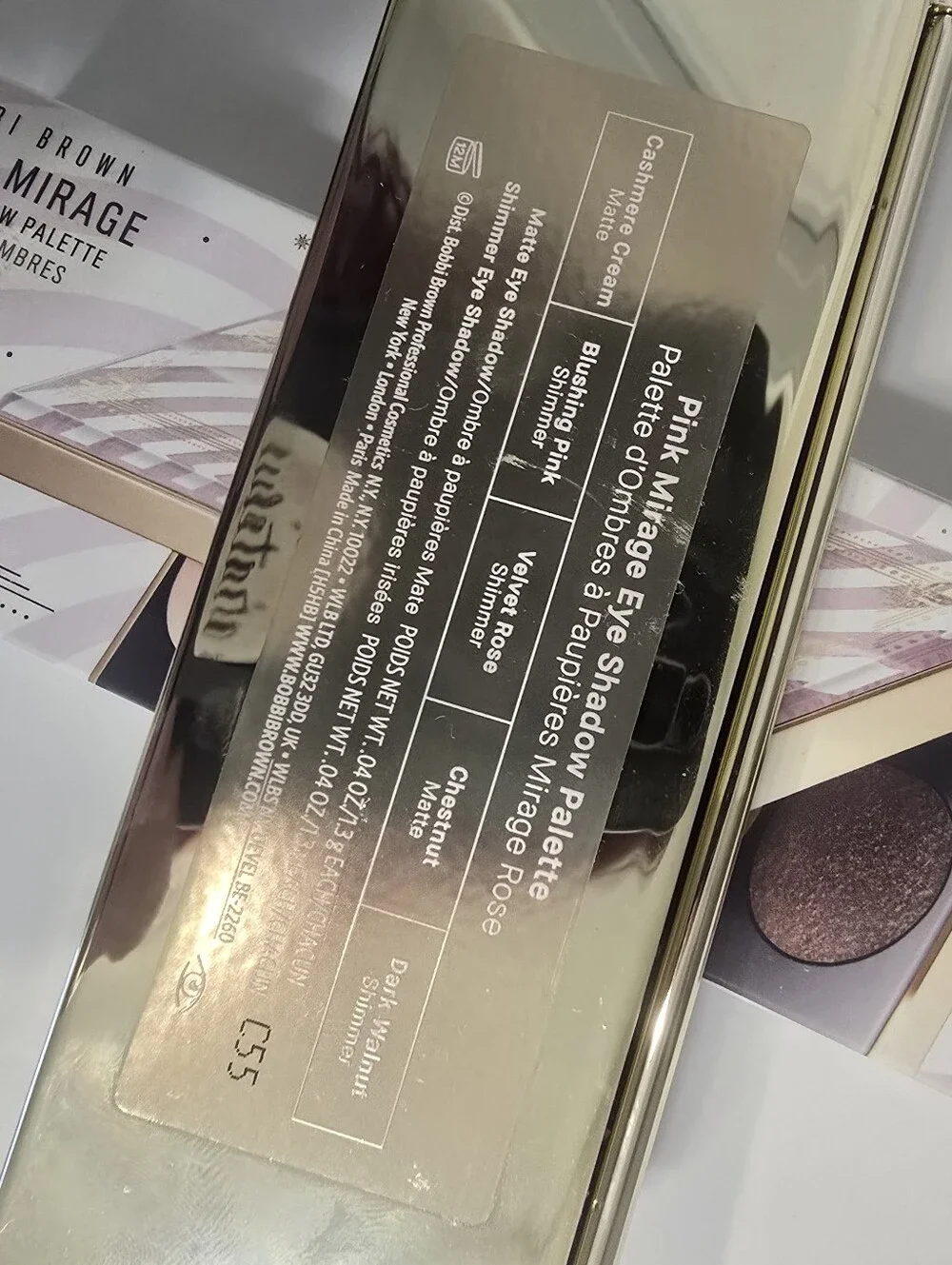 Bobbi Brown Pink Mirage Eyeshadow Palette